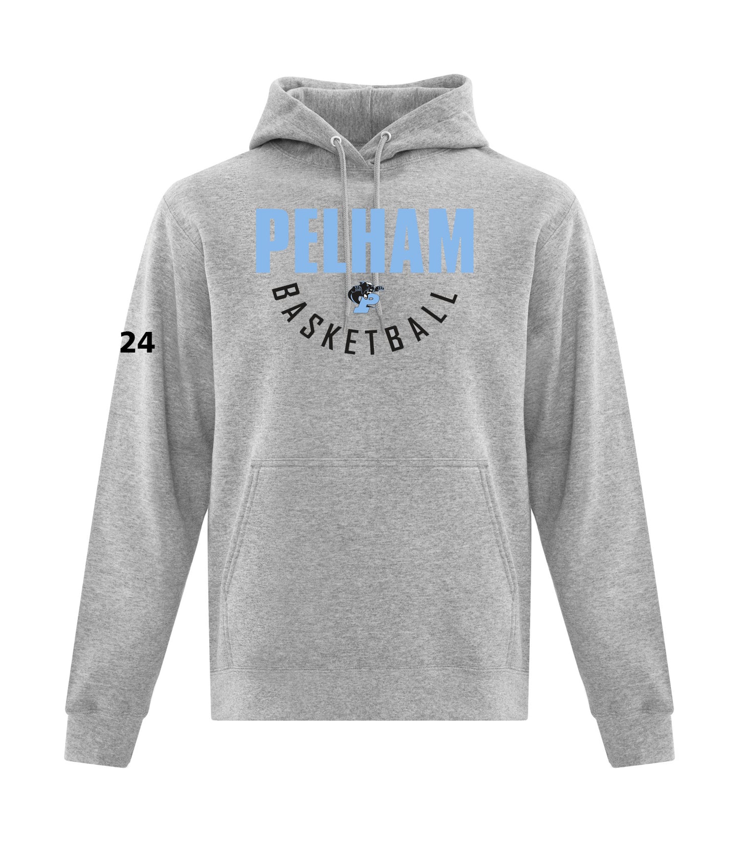Pelham Panthers Adult Sport Grey Hoodie (ATC)