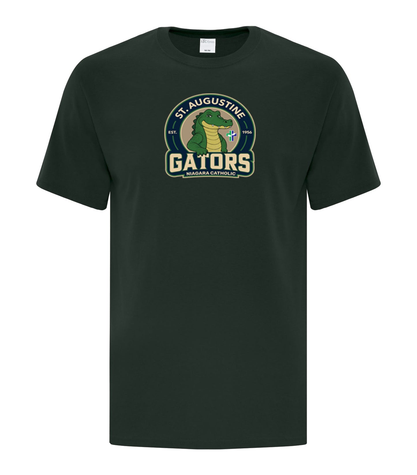 Saint Augustine Spirit Wear Adult T-Shirt (Forest Green)