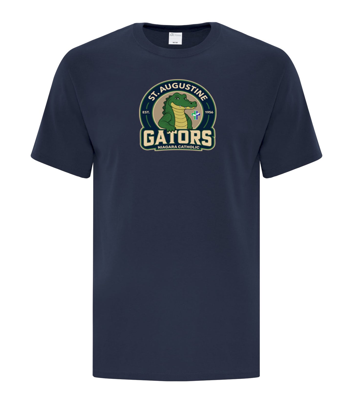 Saint Augustine Spirit Wear Adult T-Shirt (Navy)