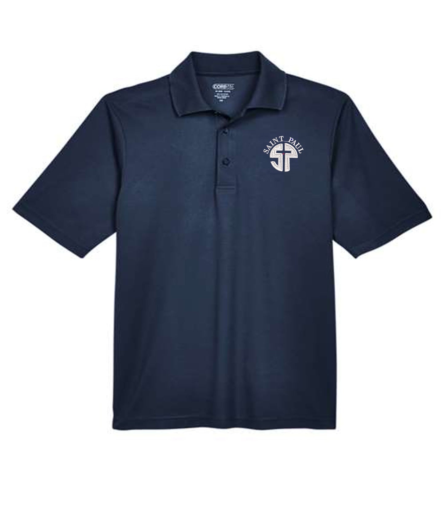 *NEW* St. Paul STAFF Core 365 Spirit Wear Adult Polo (Mens)