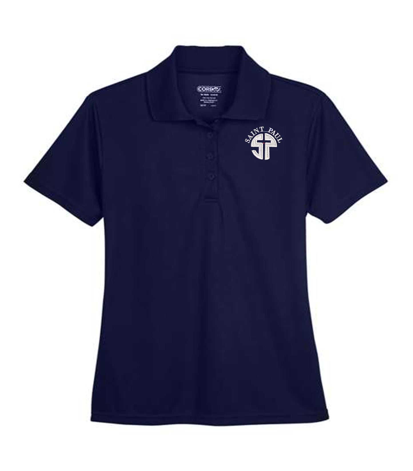 *NEW* St. Paul STAFF Core 365 Spirit Wear Adult Polo (Ladies)
