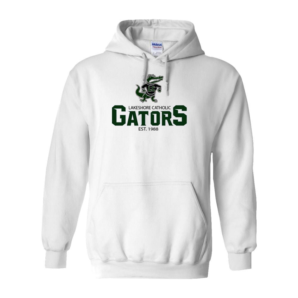 Lakeshore Spirit Wear Hoodie (White)