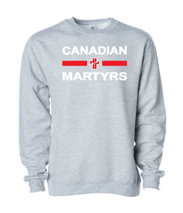 Canadian Martyrs Spirit Wear Youth Grey Sweat Shirt