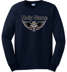 Holy Name Spirit Wear Youth Navy Long Sleeve Shirt