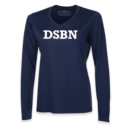 DSBN | ATC | Dri Fit Long Sleeve Shirt VNeck (Ladies)
