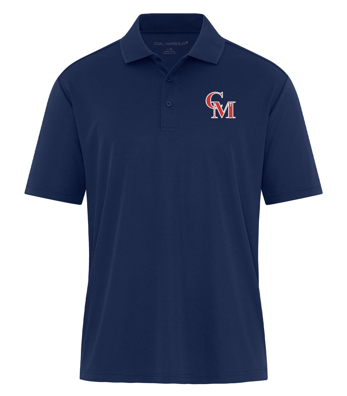 *NEW* Canadian Martyrs Catholic Elementary Spirit Wear Adult Navy Polo