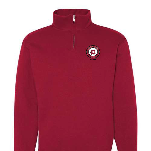 *NEW* Canadian Martyrs STAFF Spirit Wear Adult 1/4 Zip