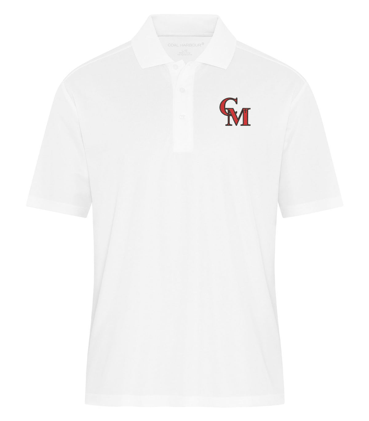 *NEW* Canadian Martyrs Catholic Elementary Spirit Wear Youth White Polo