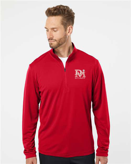 *NEW* Denis Morris STAFF Spirit Wear Adult Adidas 1/4 Zip