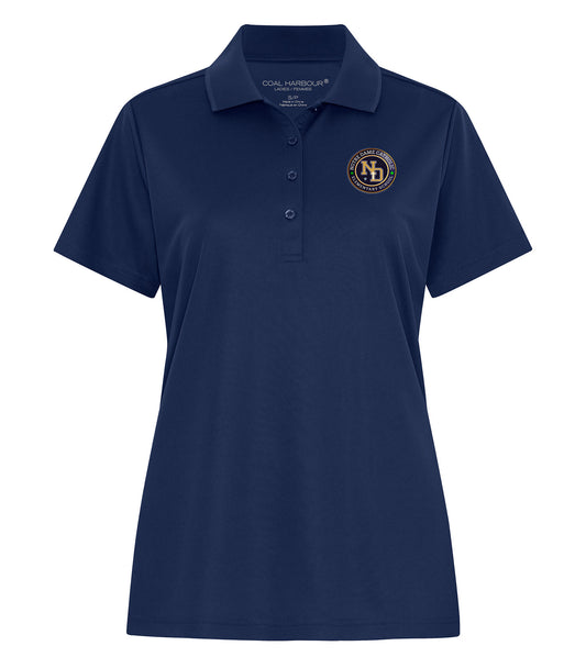 Notre Dame Catholic Elementary STAFF Coal Harbour Spirit Wear Ladies Polo