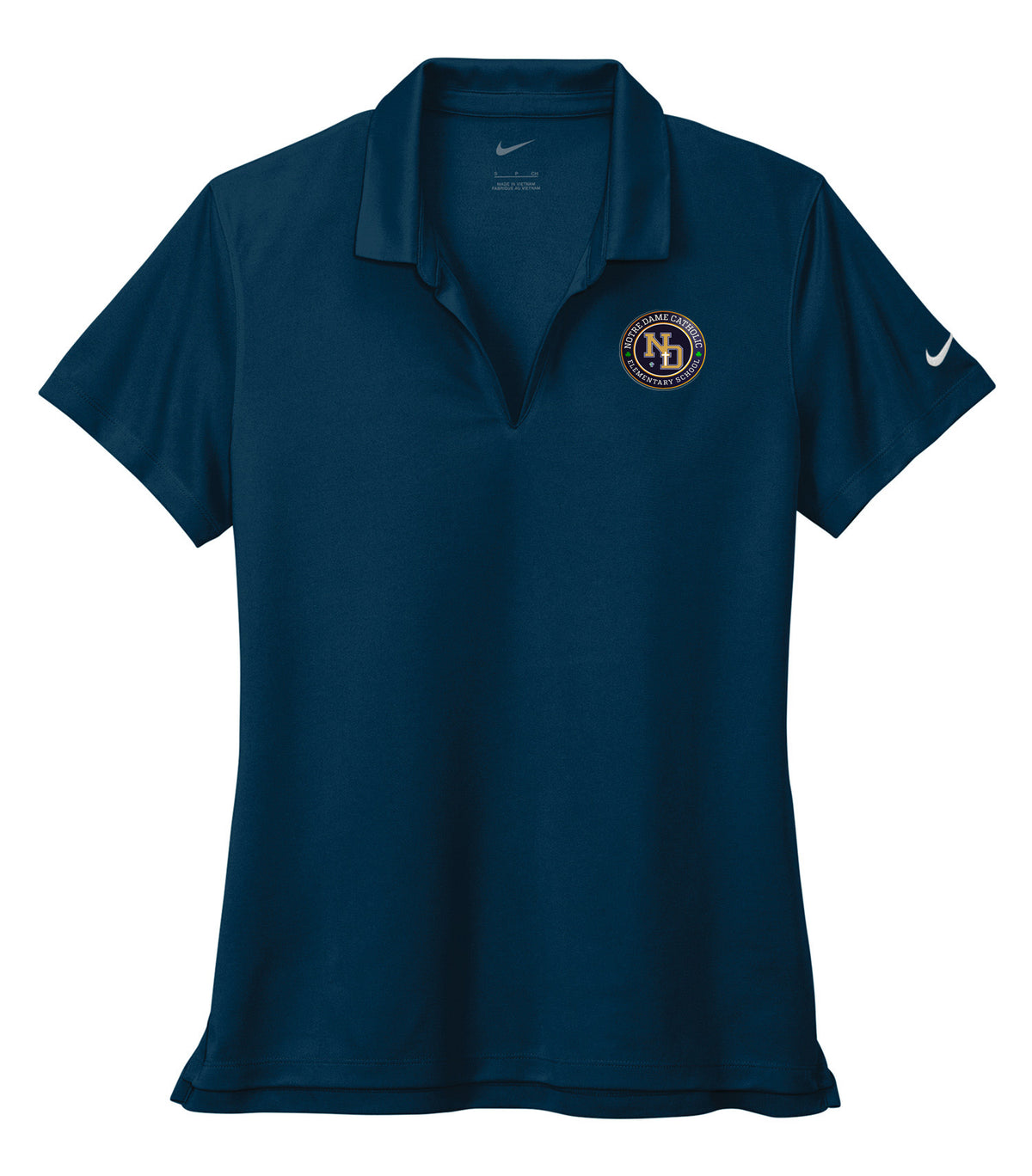 Notre Dame Catholic Elementary STAFF Nike Spirit Wear Ladies Polo