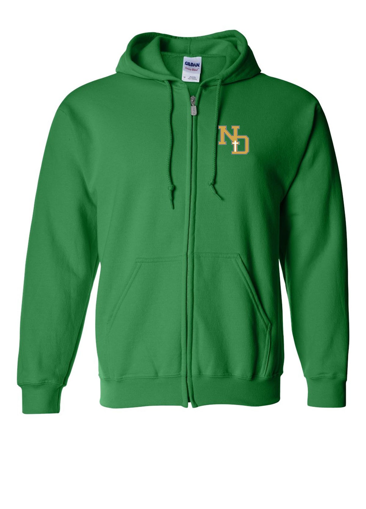 Notre Dame Catholic Elementary Adult Spirit Wear Zipper Hoodie (2 Colors)