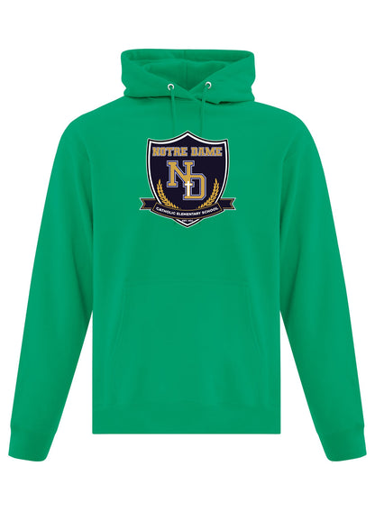 Notre Dame Catholic Elementary Adult Spirit Wear Hoodie (2 Colors)