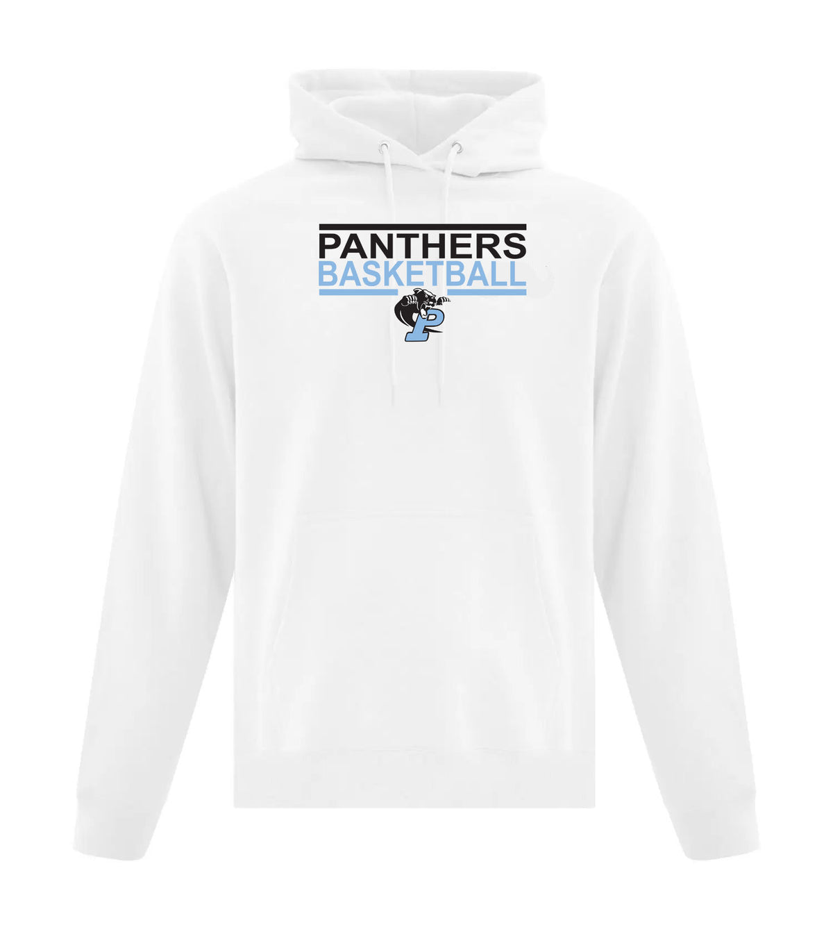 Pelham Panthers Youth White Hoodie (ATC)