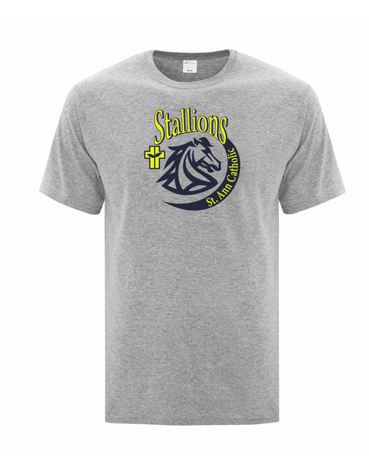 St. Ann Spirit Wear Adult T-Shirt (Grey)