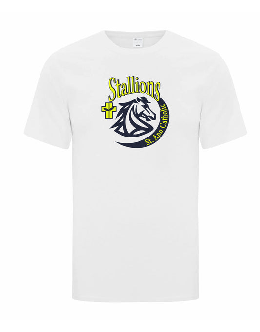 St. Ann Spirit Wear Youth T-Shirt (White)