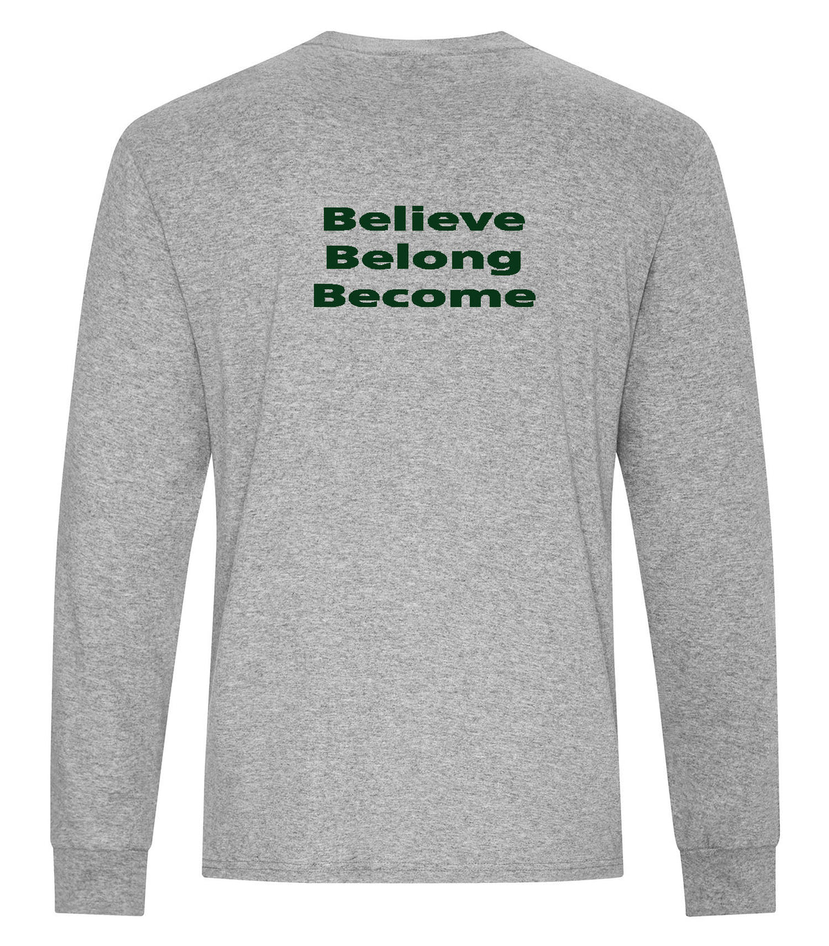 Saint Augustine Spirit Wear Adult Long Sleeve (Grey)