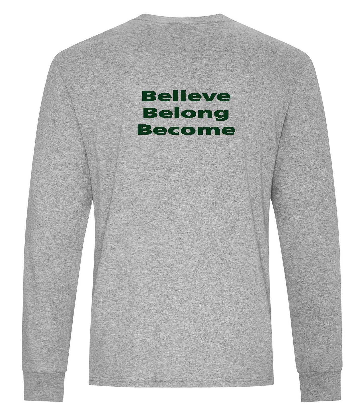 Saint Augustine Spirit Wear Youth Long Sleeve (Grey)