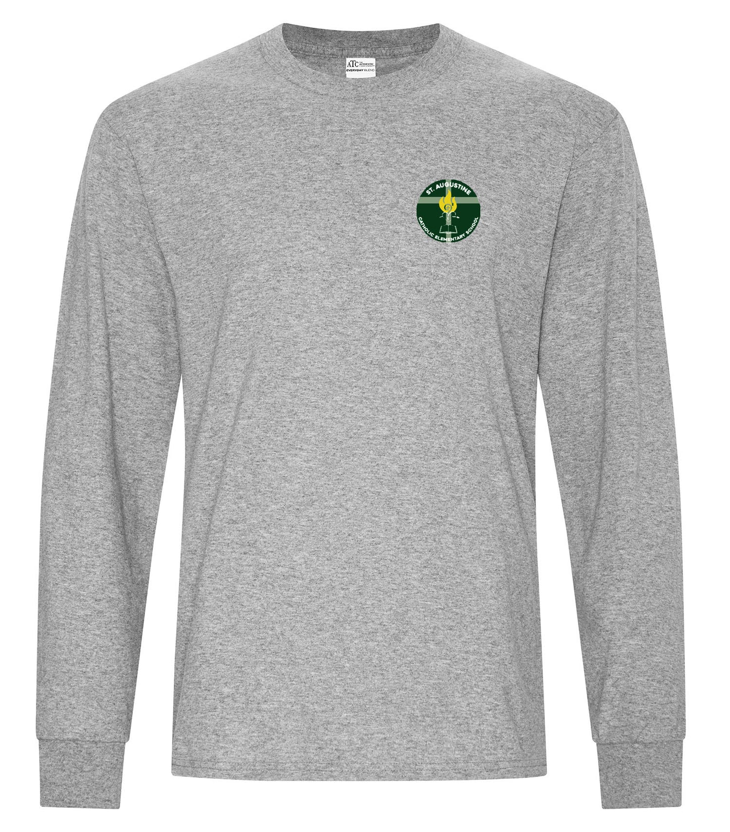Saint Augustine Spirit Wear Youth Long Sleeve (Grey)