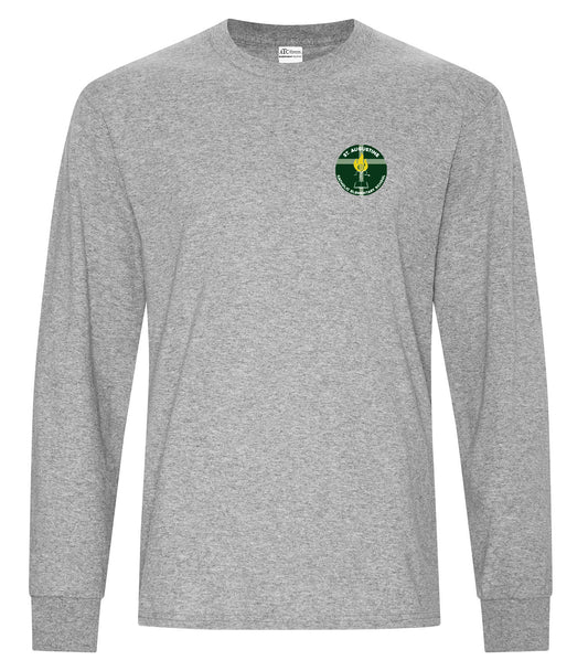 Saint Augustine Spirit Wear Youth Long Sleeve (Grey)