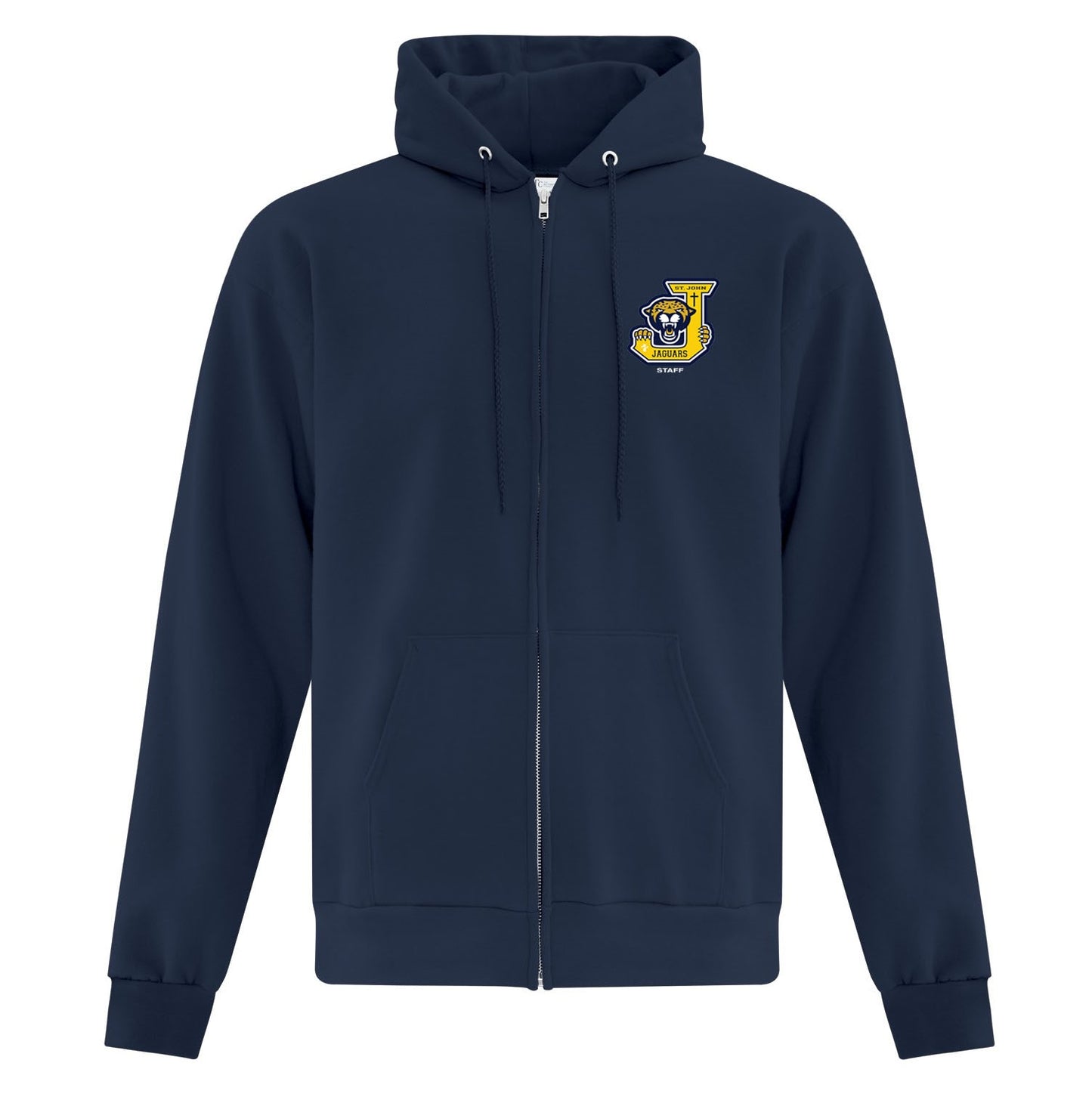 St. John STAFF Spirit Wear Zipper Hoodie
