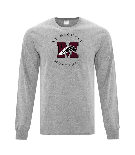 Saint Michael Spirit Wear Long Sleeve Shirt- Our Lady of Mount Carmel