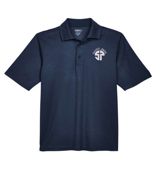 St. Paul STAFF Core 365 Spirit Wear Adult Polo (Mens)