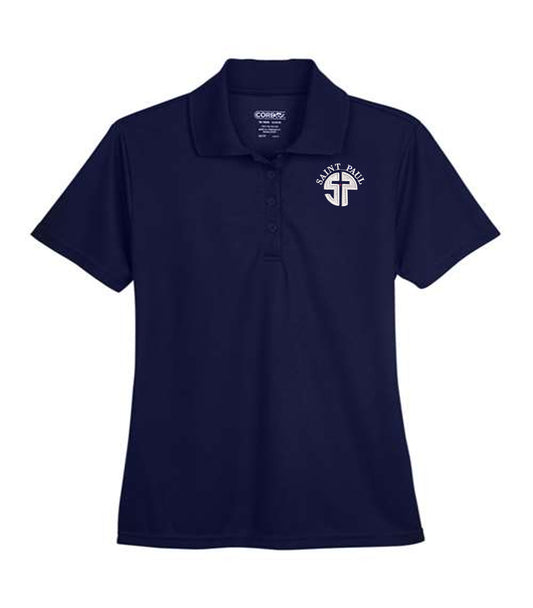 St. Paul STAFF Core 365 Spirit Wear Adult Polo (Ladies)
