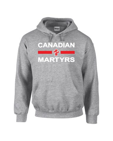 Canadian Martyrs Spirit Wear Youth Grey Hoodie
